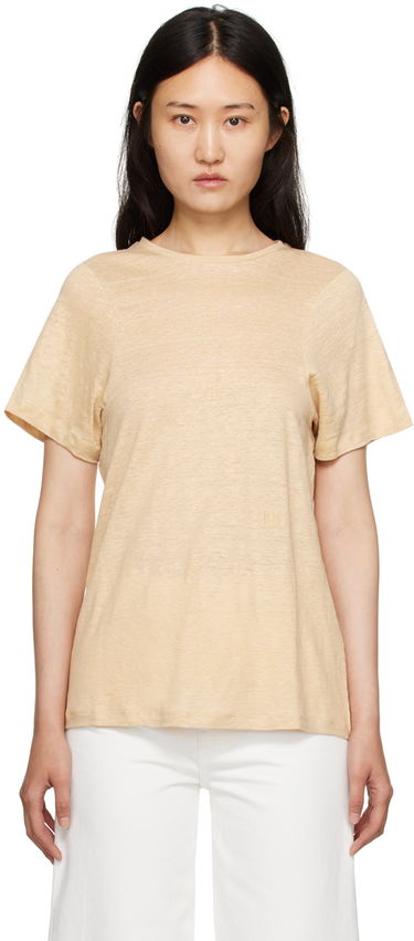 Тениска TOTEME TOTEME Monogram T-Shirt Бежово | 233-5055-253, 0