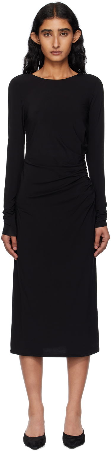 Pокля Max Mara Max Mara Zitto Midi Dress Черно | 2526626031600, 0