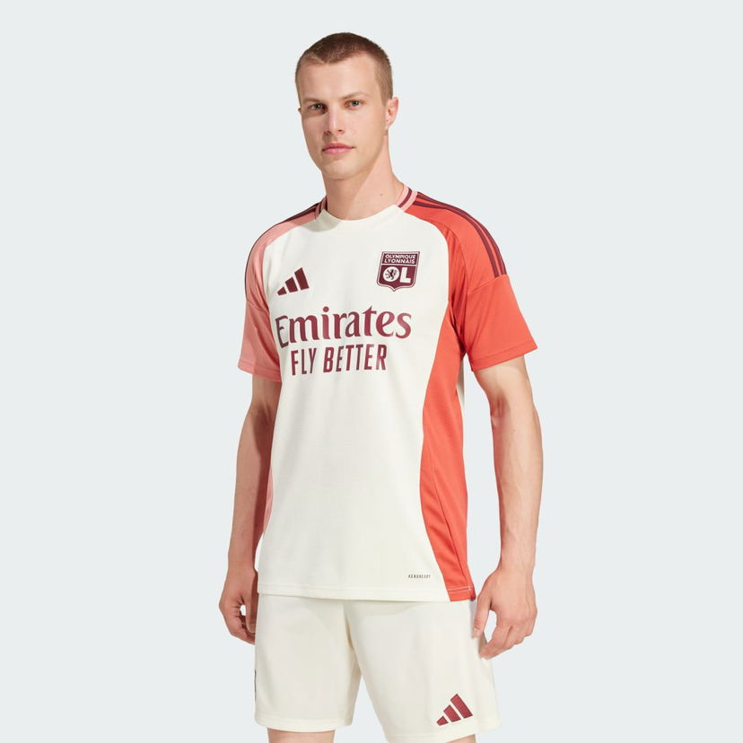 Фланелка adidas Performance Olympique Lyonnais 24/25 Third Jersey Бежово | IT6507