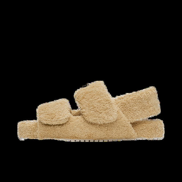 Beige Logo Sandals