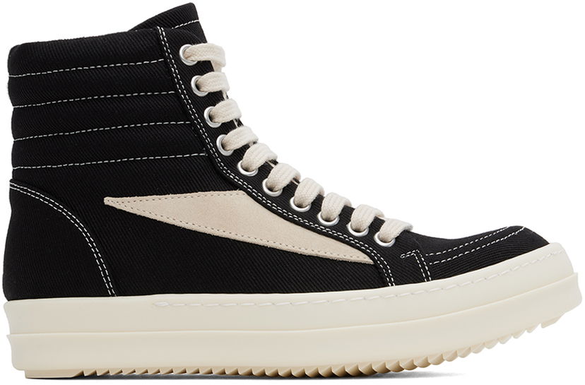 Кецове и обувки Rick Owens DRKSHDW Porterville High Vintage Sneaks Черно | DS02D2810 DOLVS