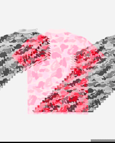Поло тениска BAPE ABC Camo Polo Jacquard Shirt Розово | 1L30112002 PINK, 0