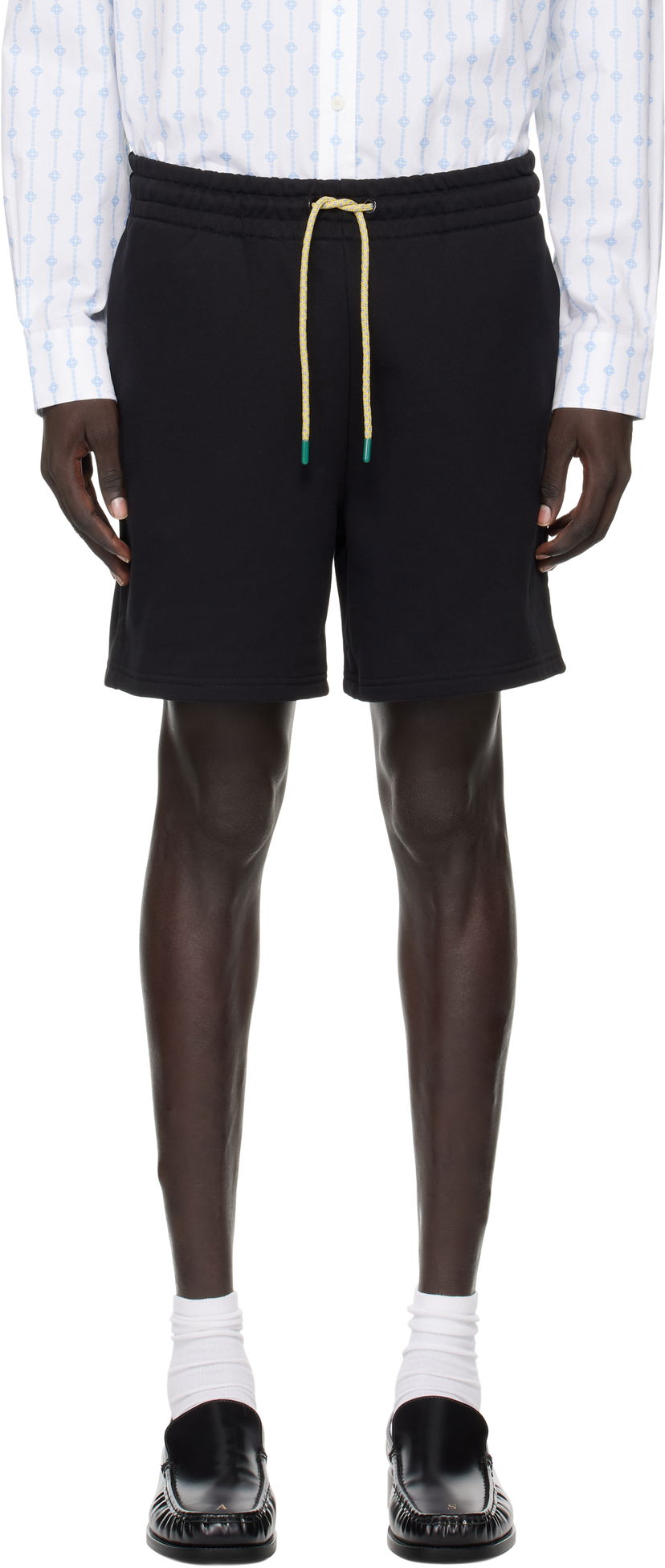 Къси панталони Casablanca Casablanca Montagne Sweat Shorts Черно | MPF25-JTR-279-01