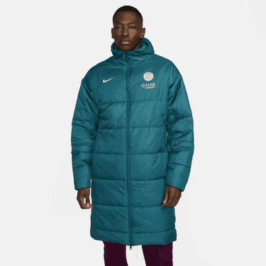 Пухо яке Nike Academy Pro Therma-FIT Long Padded Soccer Jacket Синьо | FQ0155-382, 0