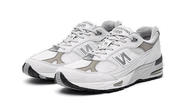 Кецове и обувки New Balance 991v1 Made in UK "Dawn Blue" Бяло | M991FLB, 2