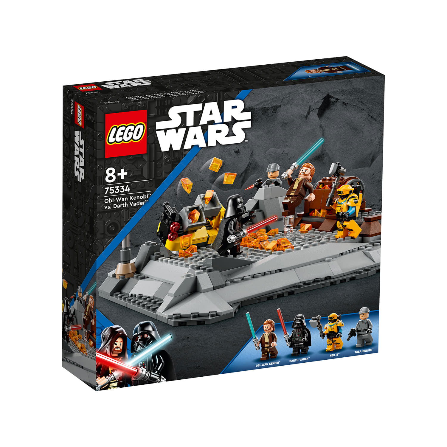 Flexstyle LEGO Star Wars™ 75334 Obi-Wan Kenobi™ vs. Darth Vader™ Многоцветен | 75334LEG, 1