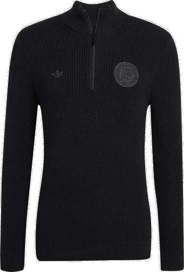 Пуловер adidas Originals Adidas DFB Deutschland Half-Zip Sweatshirt Черно | ji6778, 0