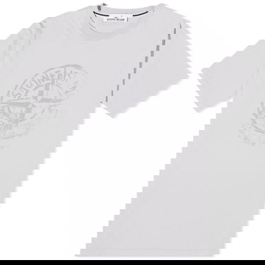 Тениска Stone Island Reflective One Badge Print T-Shirt Сиво | 80152RC87-V0064, 0