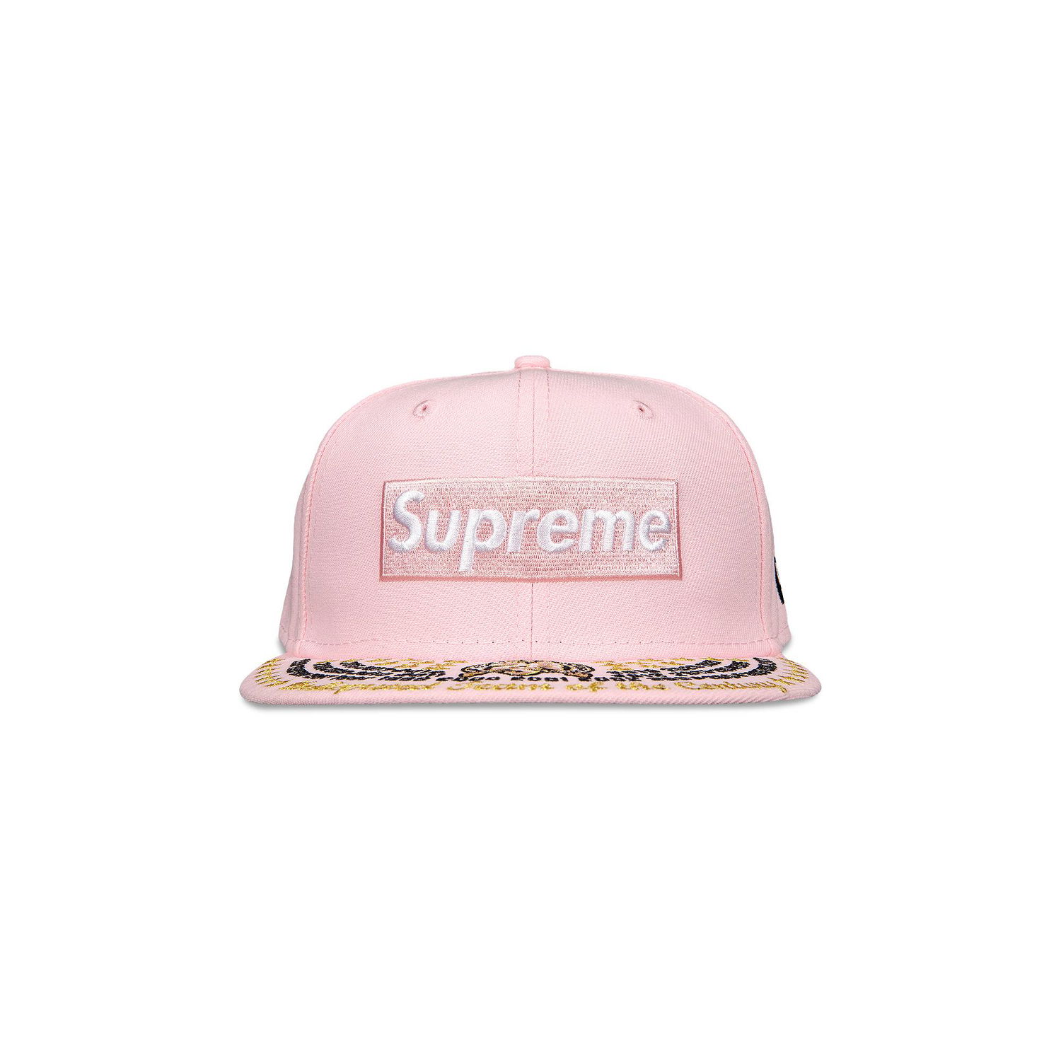 Шапка с козирка Supreme Undisputed Box Logo New Era Розово | FW21H53 PINK, 1