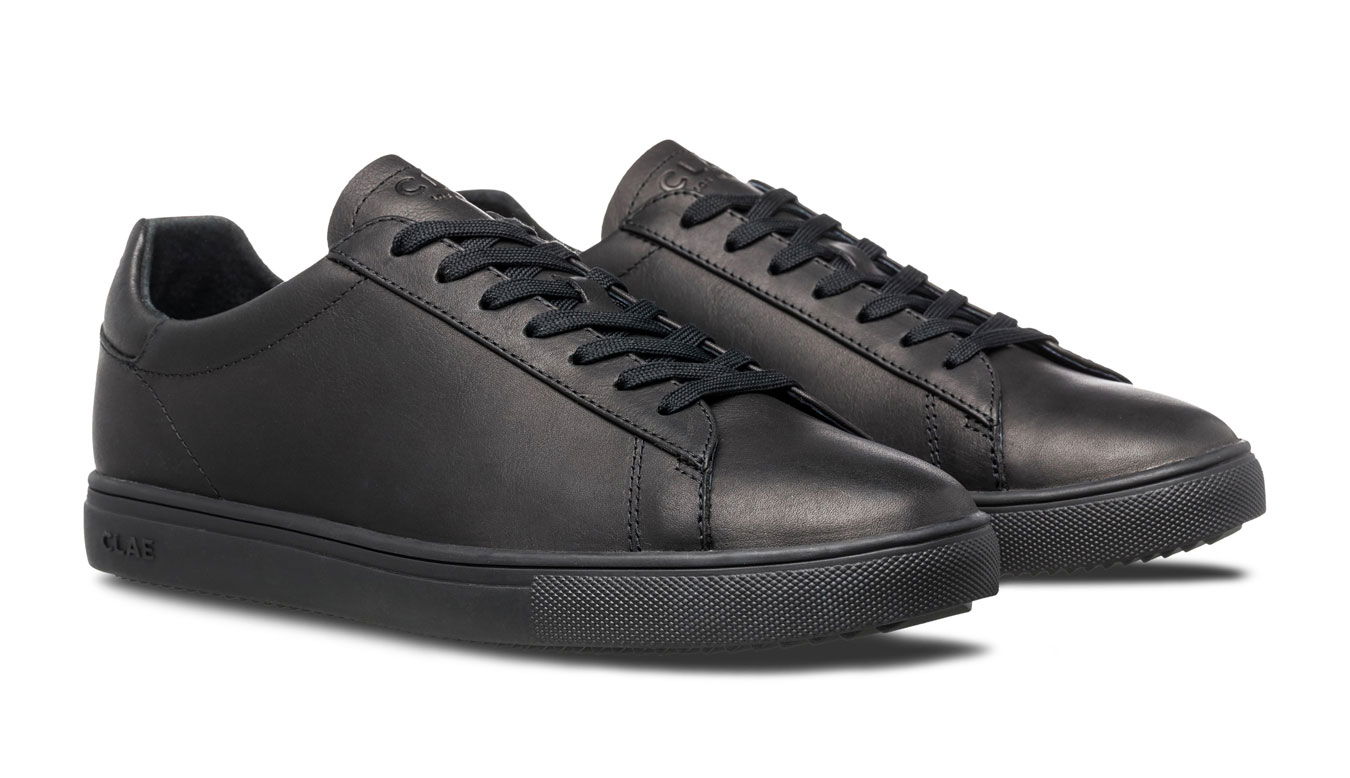 Кецове и обувки Clae Bradley Black Water Repellent Leather Черно | CL20CBR05-BWL, 1