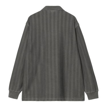 Поло тениска Carhartt WIP Carhartt WIP Morrison Long Sleeve Rugby Shirt Сиво | I034568_9, 1