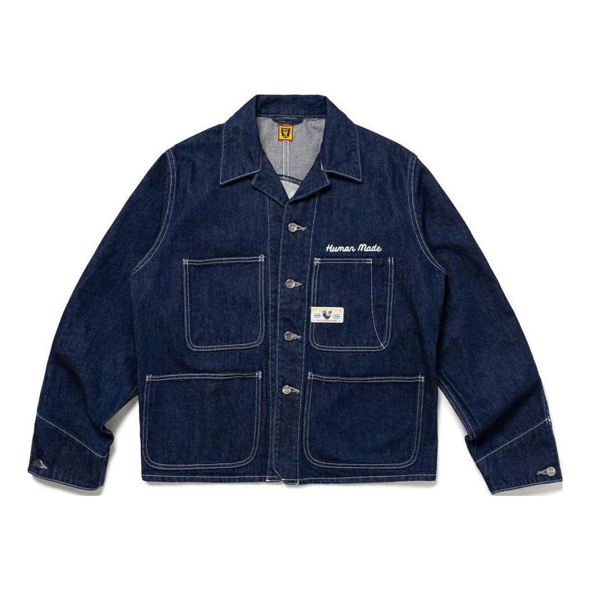 Риза Human Made Short Denim Coverall Jacket Синьо | HM26JK007