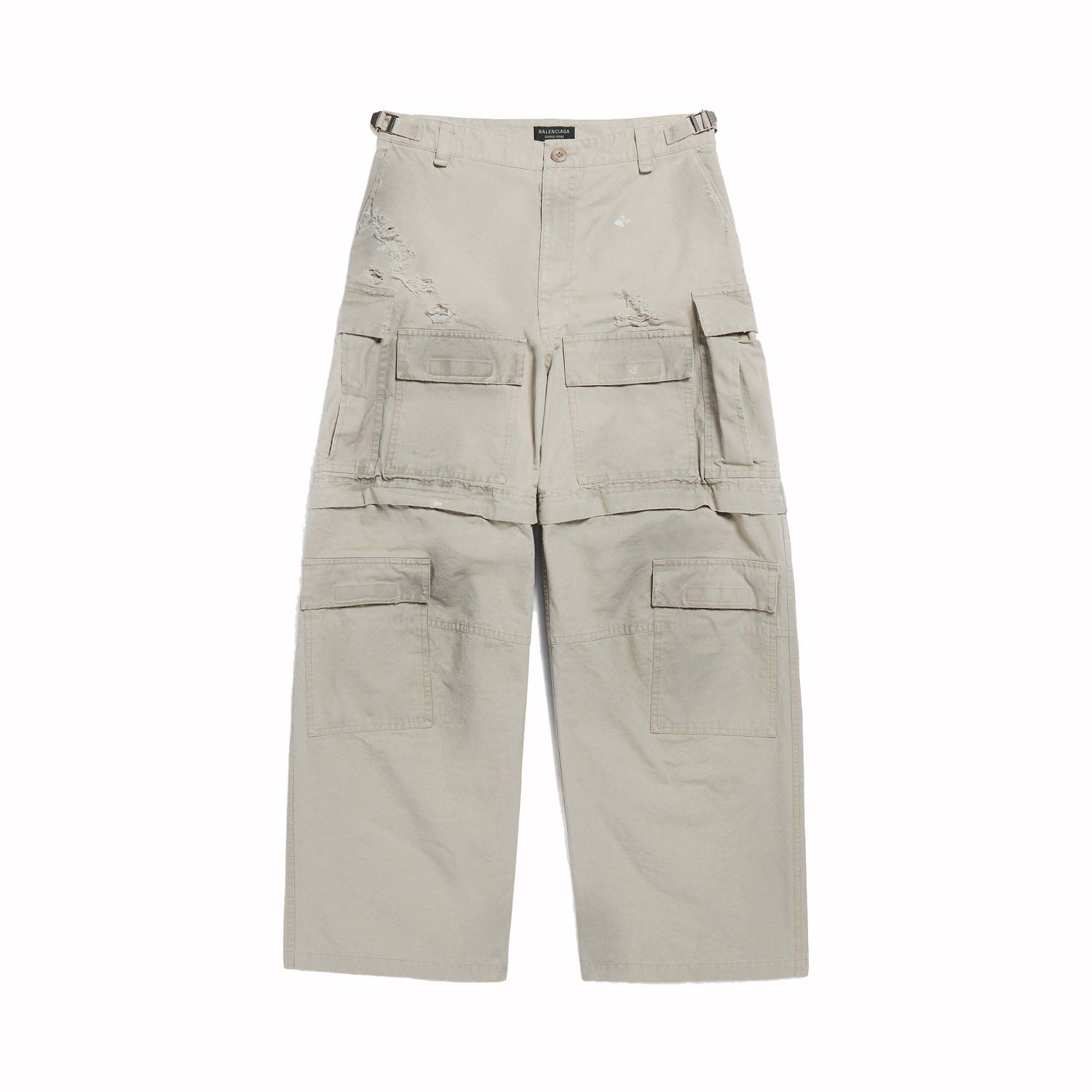 Карго панталони Balenciaga Large Cargo Pants Бежово | 773255TKP279509, 0
