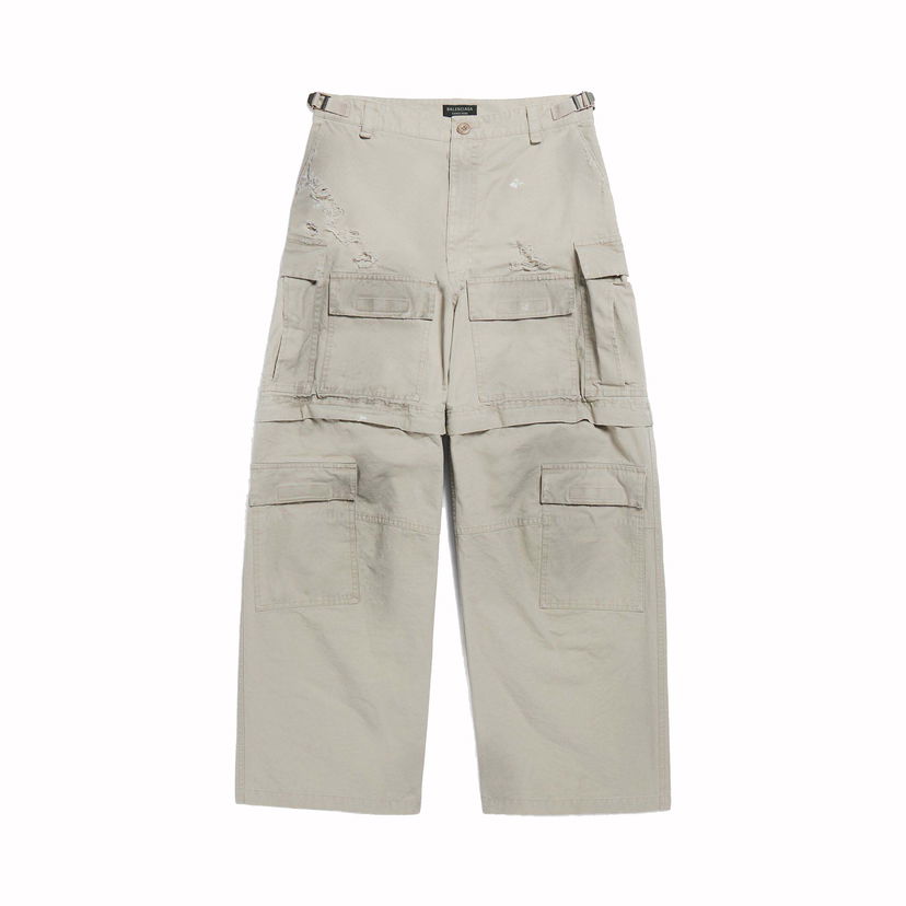 Карго панталони Balenciaga Large Cargo Pants Бежово | 773255TKP279509