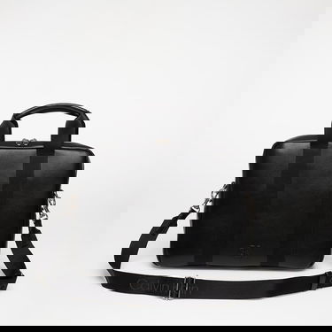 Чанта през рамо CALVIN KLEIN Calvin Klein Webbing Strap Laptop Bag Черно | LV04D3272G UB1, 0