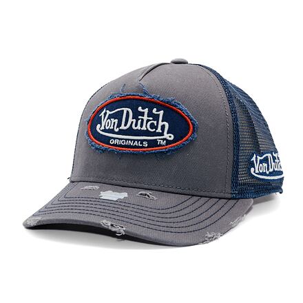 Шапка с козирка Von Dutch Von Dutch Kalmar Trucker Cap Сиво | VD-7030845, 0