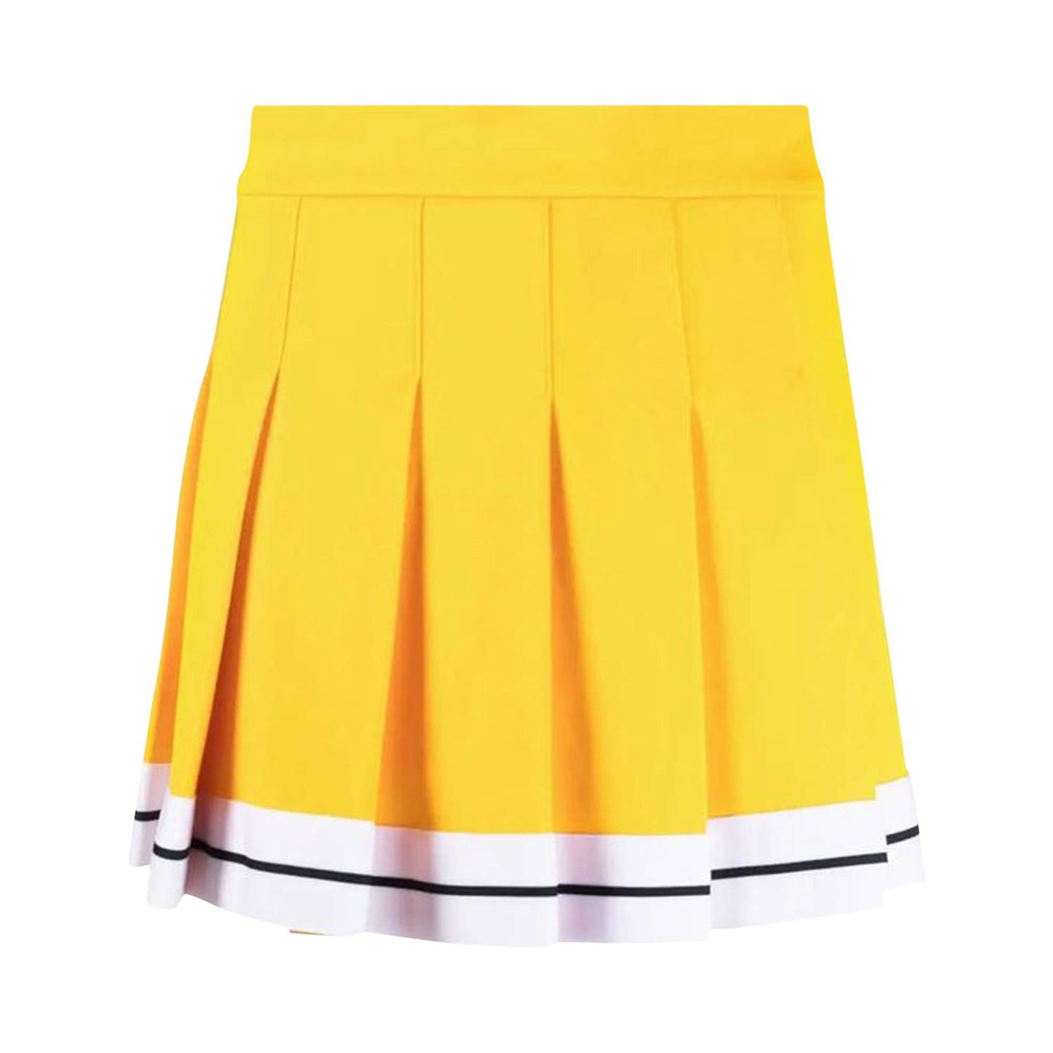 Пола Palm Angels Track Pleated Skirt Жълто | PWCC055F22FAB0011601, 1