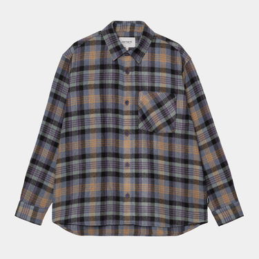 Риза Carhartt WIP Carhartt WIP Dern Long Sleeve Shirt Синьо | I035331_10, 0