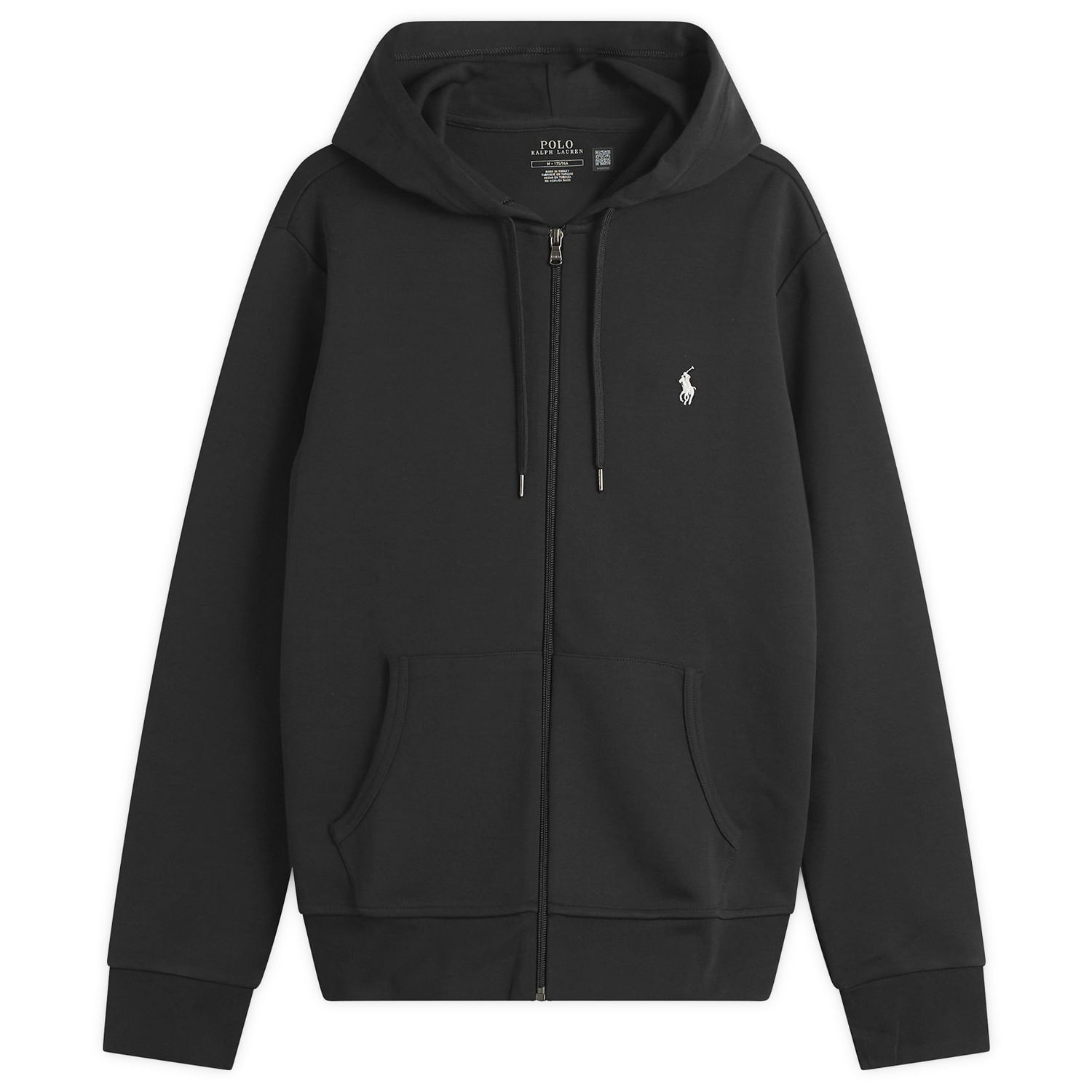 Суитчър Polo by Ralph Lauren Double Knit Tech Zip Hoodie Черно | 710888282-BLK, 0