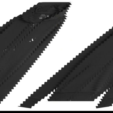 Суитчър Polo by Ralph Lauren Double Knit Tech Zip Hoodie Черно | 710888282-BLK, 0