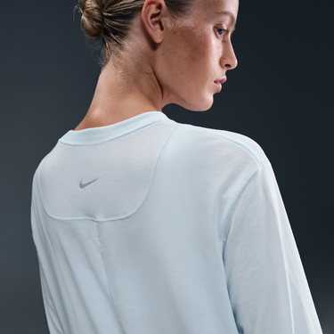 Тениска Nike Nike One Relaxed Dri-FIT Long Sleeve T-Shirt Синьо | FN2817-423, 3