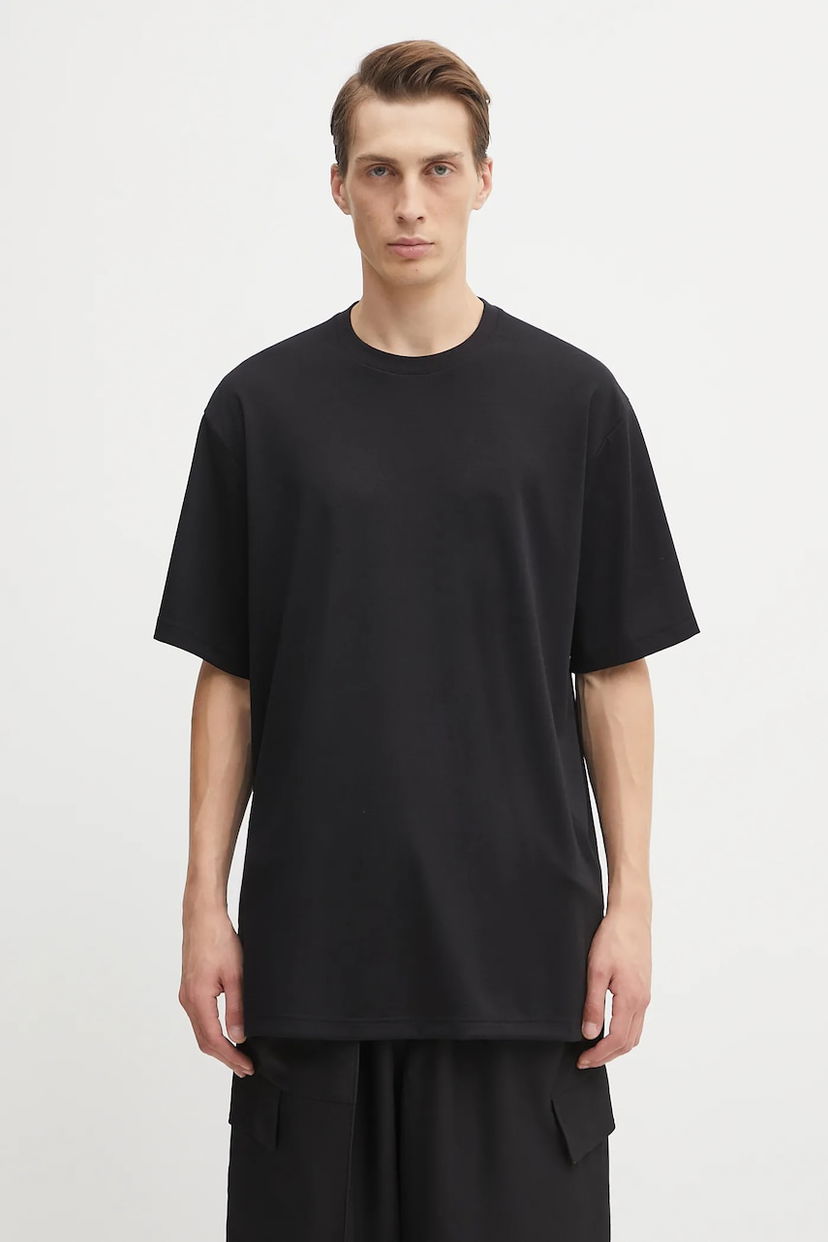 Тениска Y-3 Y-3 Premium Short Sleeve T-Shirt Черно | JX7279
