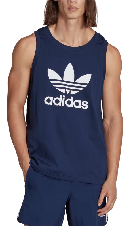 Потник adidas Originals Adicolor Classics Trefoil Tank Top Тъмно синьо | ia4809, 0