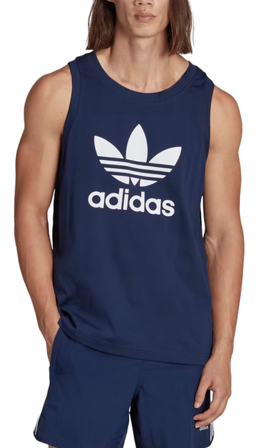 Потник adidas Originals Adicolor Classics Trefoil Tank Top Тъмно синьо | ia4809, 0