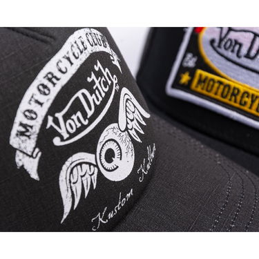 Шапка с козирка Von Dutch Von Dutch VD MC Trucker Cap Черно | VD/0/CAS1/CREW8, 6