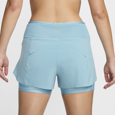 Къси панталони Nike 8cm Dri-FIT Swift 2 v 1 Синьо | DX1029-464, 1