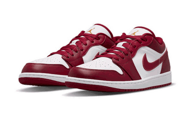 Кецове и обувки Jordan Air Jordan 1 Low ''Cardinal'' GS Червено | 553560-607, 2