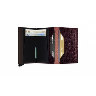 Портфейл Secrid Slim Wallet Nile Brown Кафяво | SN-Brown, 1