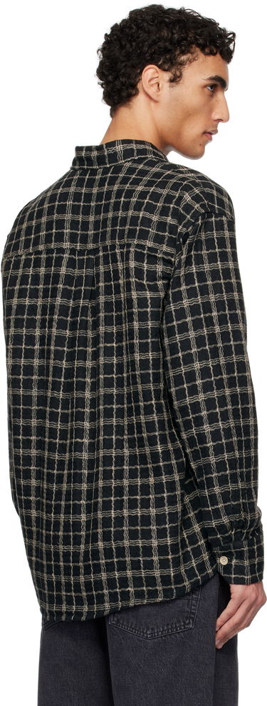 Риза OUR LEGACY Our Legacy Above Grid Check Shirt Черно | M2252ABF, 2