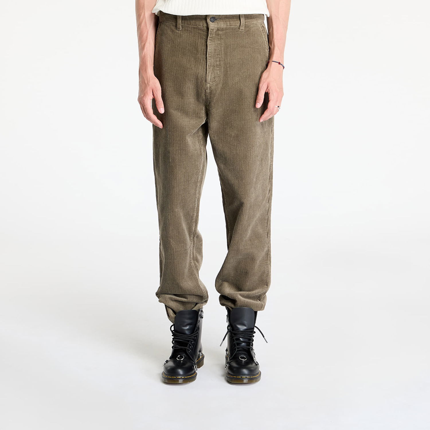 Дънки CALVIN KLEIN Jeans Corduroy Pant Gray Кафяво | J30J326161 PFV, 0