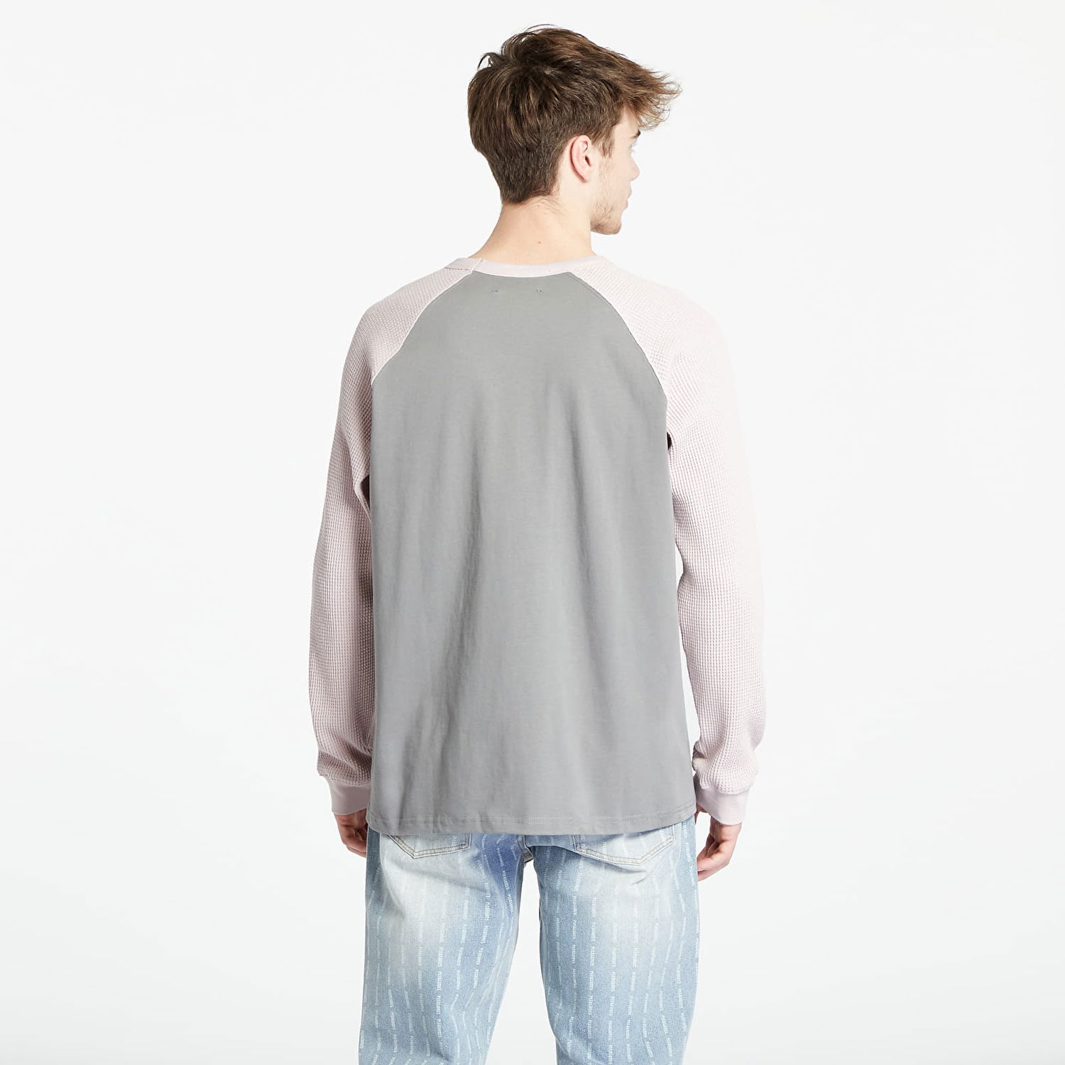 Тениска Pleasures Intercourse Raglan T-shirt Сиво | P23W023 GREY, 1
