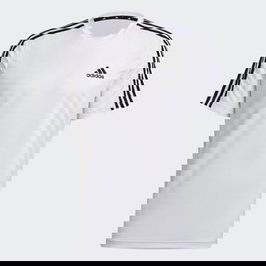 Тениска adidas Performance AEROREADY Designed to Move Sport 3-Stripes Бяло | GM2156, 0
