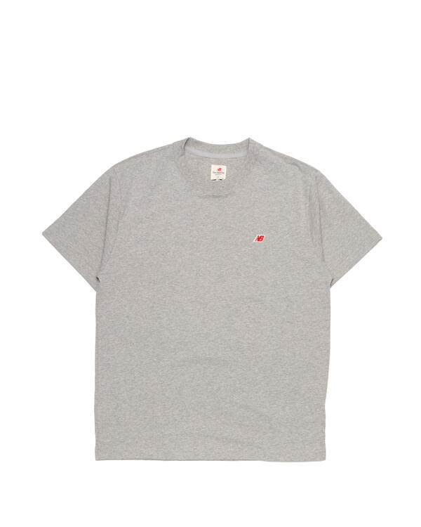 Тениска New Balance Made in USA Tee Сиво | MT21543_AG, 0