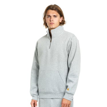 Суитчър Carhartt WIP Chase Neck Zip Sweat Сиво | I027038.00M.XX, 0