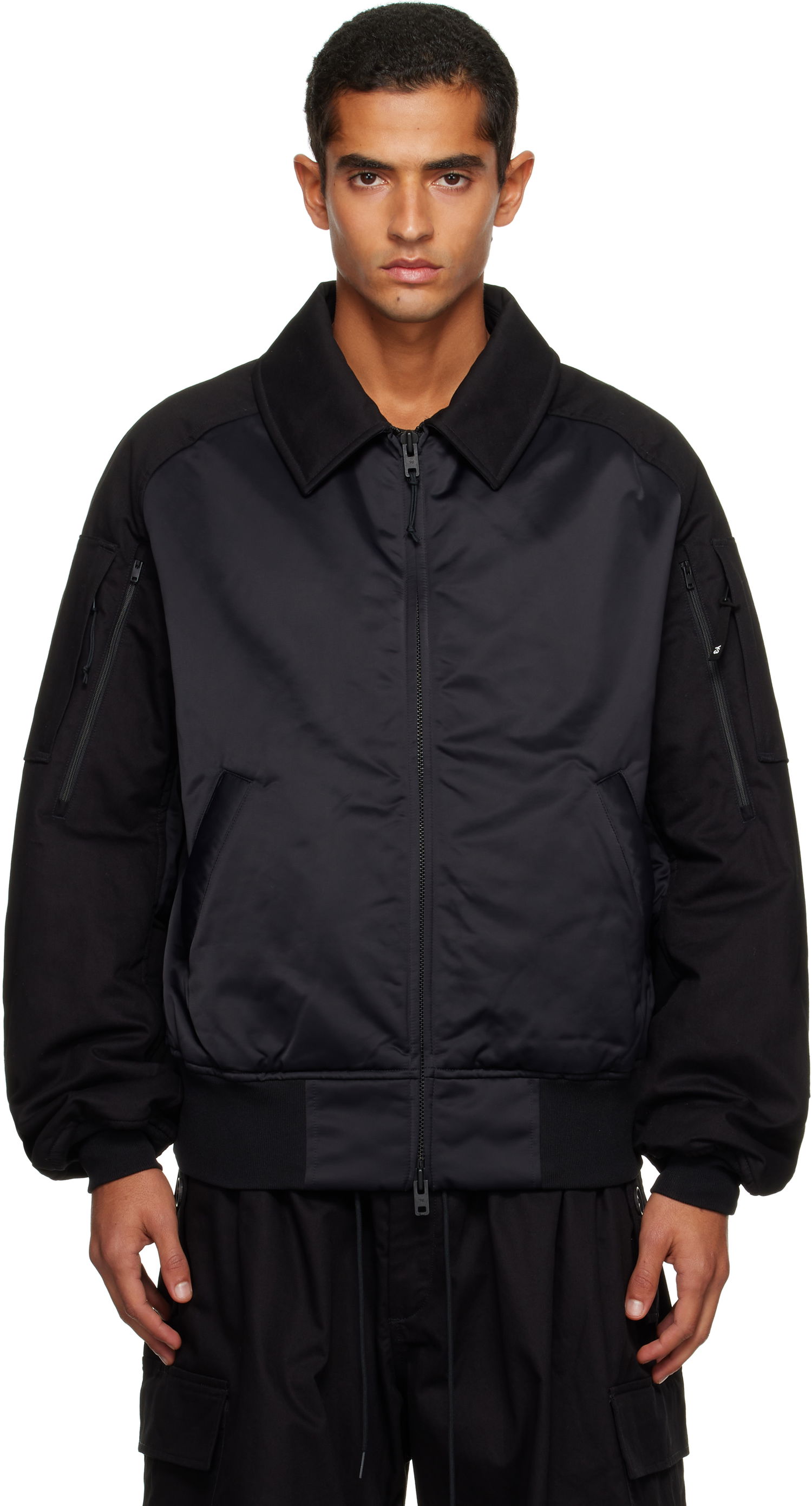 Яке бомбър Y-3 Y-3 UT Twill Bomber Jacket Черно | JY4554, 0