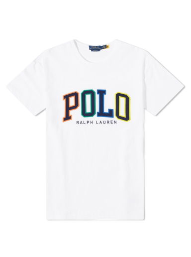 Тениска Polo by Ralph Lauren Multicolour Arch Logo Tee Бяло | 710890804002