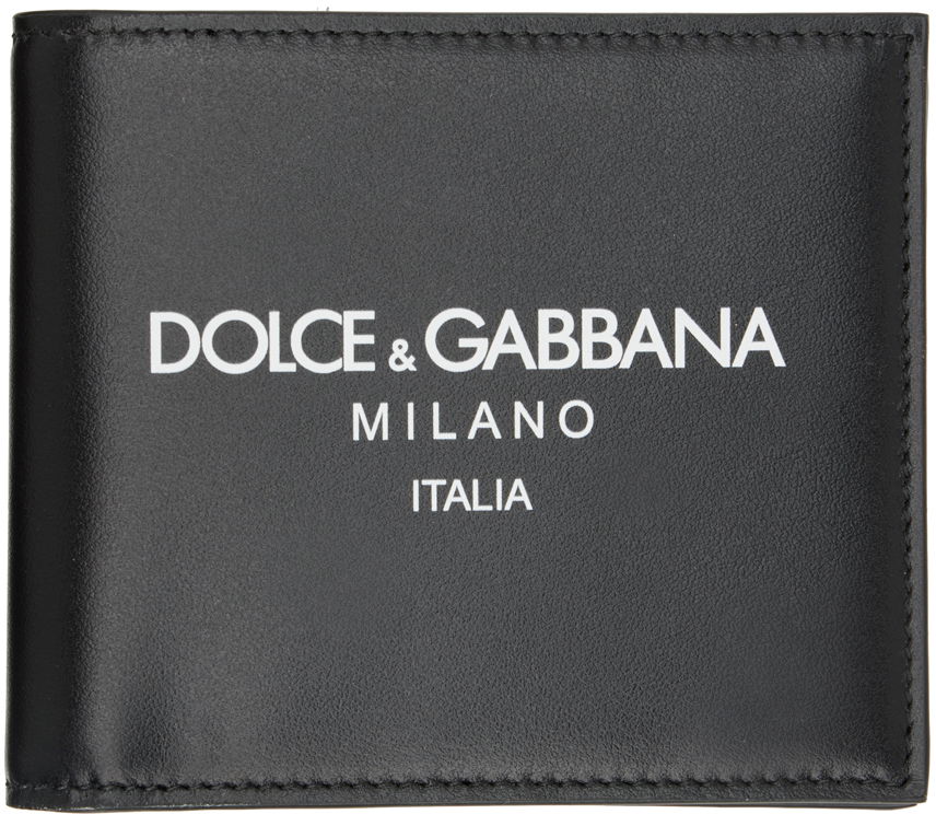 Портфейл Dolce & Gabbana Black Logo Wallet Черно | BP1321AN244, 0