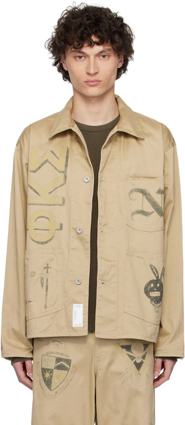 Яке Neighborhood Neighborhood Memorial Coverall Jacket Бежово | 251AQNH-JKM01, 0