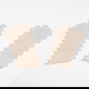 Calvin Klein Patch Wool Knitted Gloves