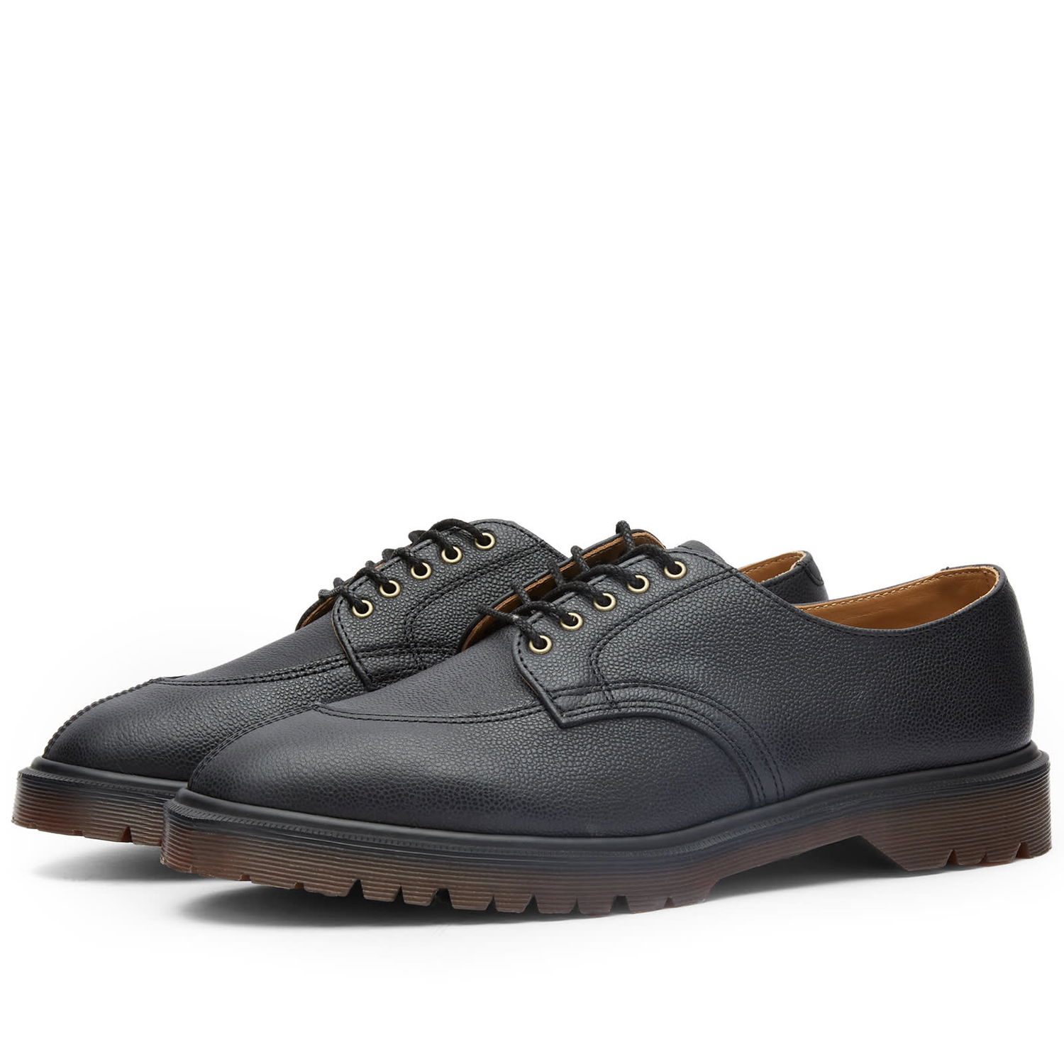 Кецове и обувки Dr. Martens Men's 2046 5 Eye Shoe Black Westminster Черно | 30865001, 0