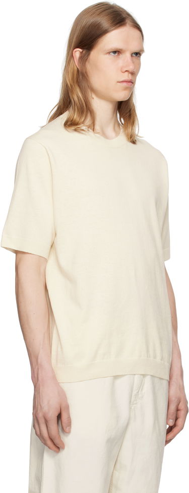 Тениска NORSE PROJECTS Norse Projects Rhys Cotton Linen T-Shirt Бяло | N45-0600, 1