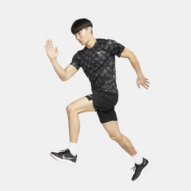 Тениска Nike Dri-FIT Miler Running Top Черно | DX0870-060, 2