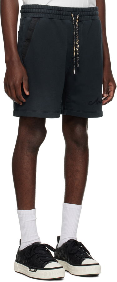 Къси панталони AMIRI AMIRI Bleach Bandana Shorts Черно | AMJYSH1044, 1