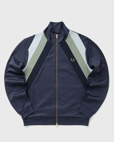 Яке Fred Perry Striped Panel Track Jacket Тъмно синьо | J1320-738, 1