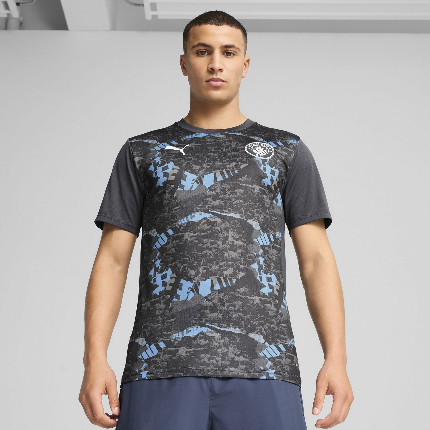 Тениска Puma Manchester City Pre-Match T-Shirt Черно | 779155_74, 0