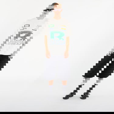 Тениска Rhude Rhude Roadway Racing T-Shirt Бяло | RHPF25TT110120028, 4